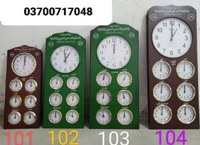 Wall Clock Automatic Time Clock Digital Azan Namaz Time Clock jamat