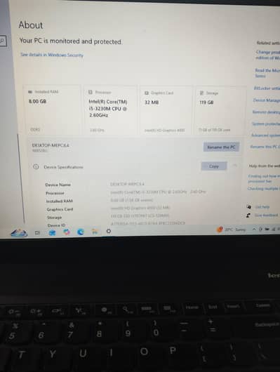 Laptop for sale