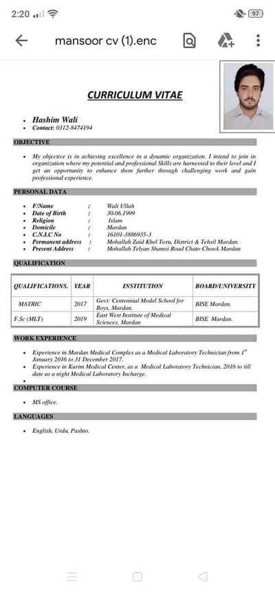 Need Part Time Job 4:00PM to 12:00 AM