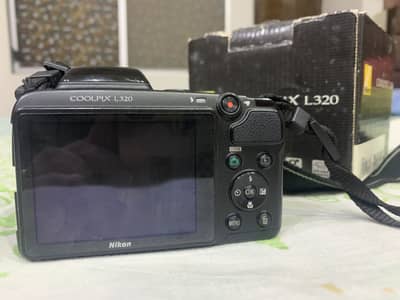 Nikon Coolpix L320 Camera – Excellent Condition (Almost New)