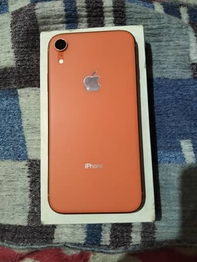 iphon xr (coral,orang)color  64 non pta