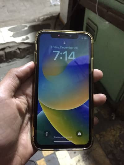 iPhone X battery health 75 gb256 Face ID all ok sim working panel Chan