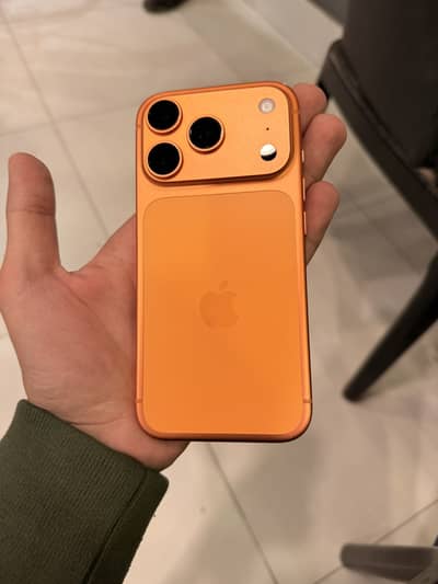 Iphone 17pro jv Orange complete box