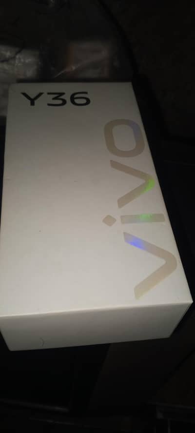 Vivo y36 8+8 256 gp with original box PTA approved