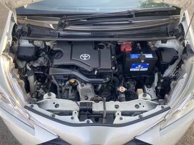 TOYOTA VITZ 2018 MODEL Pearl White