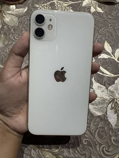 Iphone 11 white color JV 64gb 85% battery health no issue
