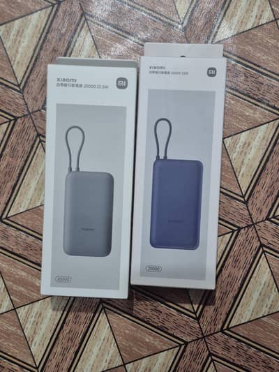 Mi 20000mah PowerBank with wire