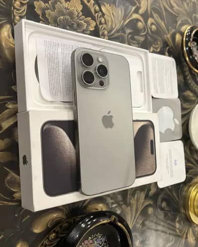 iphone 15pro max 256gb whtsp number 03298995345