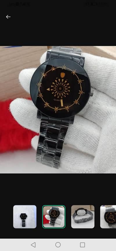 men's formal analogue watch.