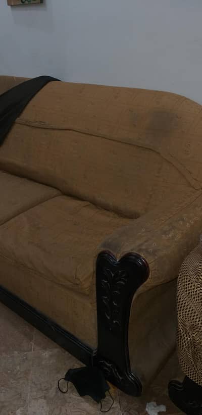 1,2,3 Sofa set heavy weight just need new poshish aisy bh use hoskta h