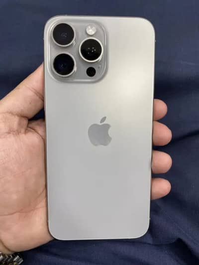 iPhone 15 pro max 84% battery health non PTA sim time available