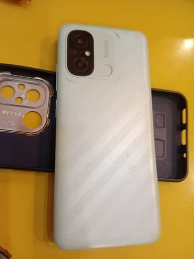 Redmi 12c with box plus charger  4/128