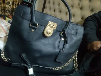 MICHEAl KORS Hand Bag Leather Satchel