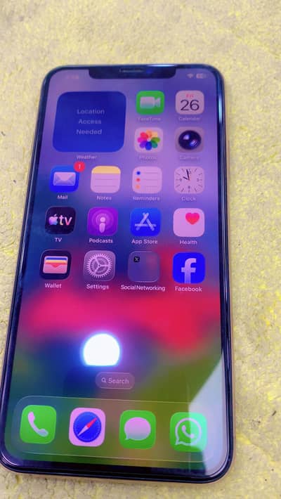 11 pro max PTA approved Battery health 70% with box