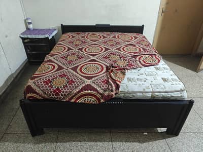 Bed for sale with 8 inch SPRING mattress