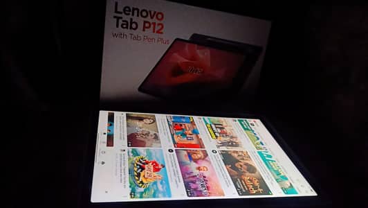 Lenovo tabp12 with pen