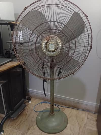 Two Pedestal fans