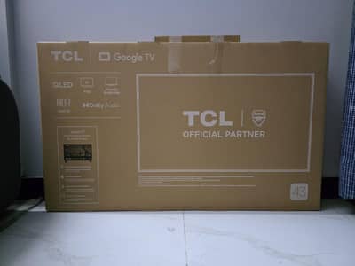 TCL QLED 43" S59K 2025 Model