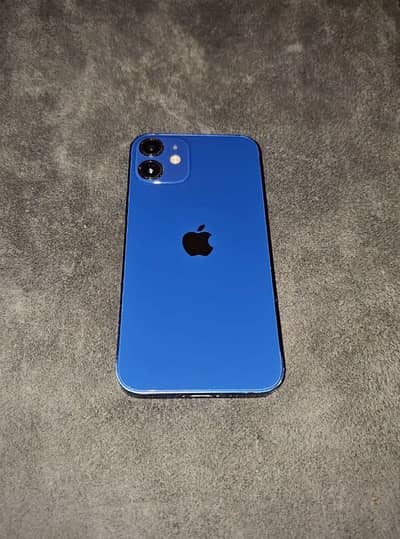 12 mini, blue colour, pta approved, 73% battery health