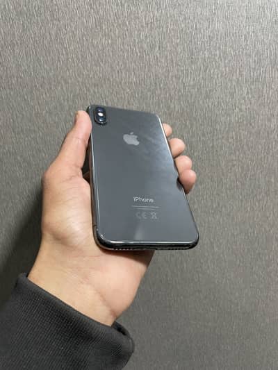 I Phone X Official PTA Approved 64GB phone number 03064206549