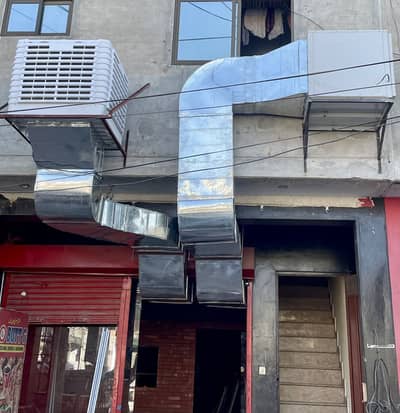 HOOD BLOWER COOLER DUCT