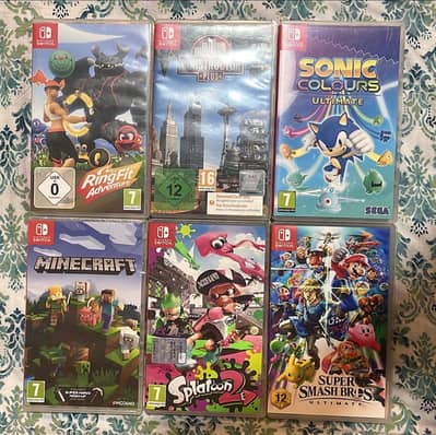 Nintendo switch games different price