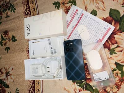 vivo y35 full box 8=128