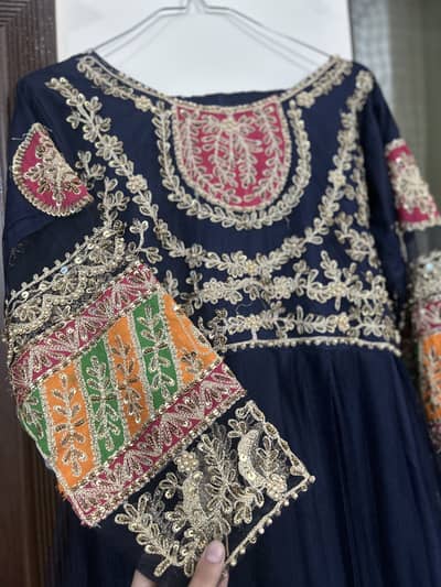 Chiffon party wear maxi 3 pc