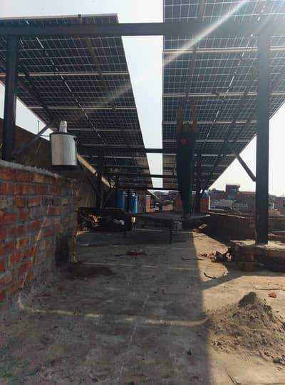 Elevated Solar Structure system