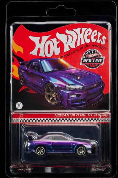 Hot Wheels RLC Nissan Skyline R34