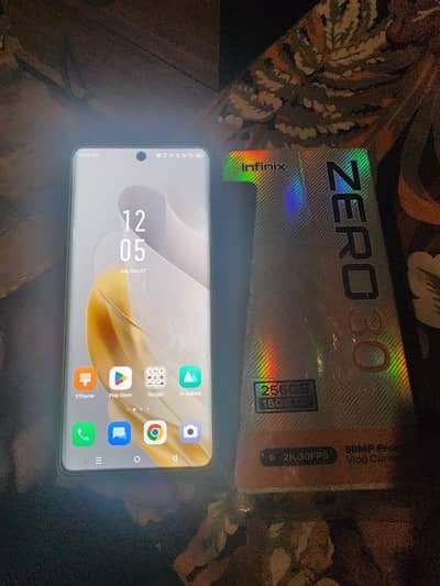 infinix zero 30 5g 8 26gb with box 108mp camera edgh