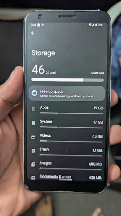 Google pixel 3axl 6/64