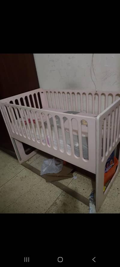 wooden baby cot, Baby Bed