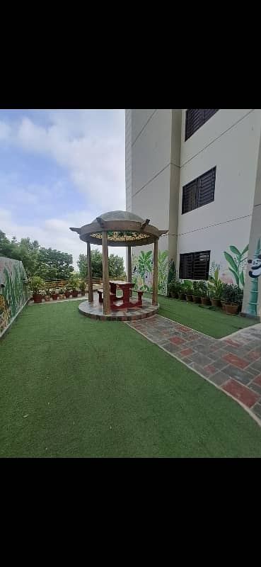 FLAT FOR RENT WITH EXTRA LAND