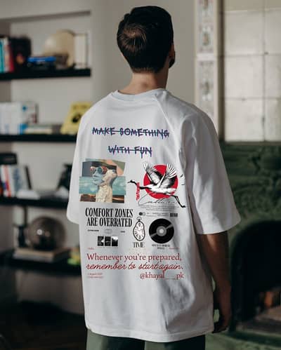 Premium Drop Shoulder T-Shirt for Men – Khayal Brand