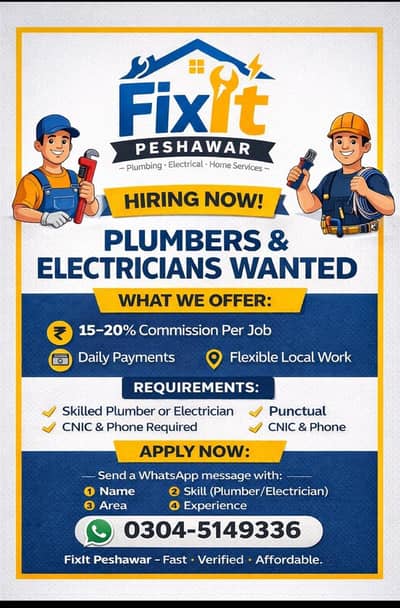 Electrician and Plumber