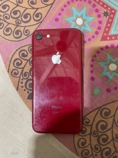 iphone 8 red product PTA approved 64gb