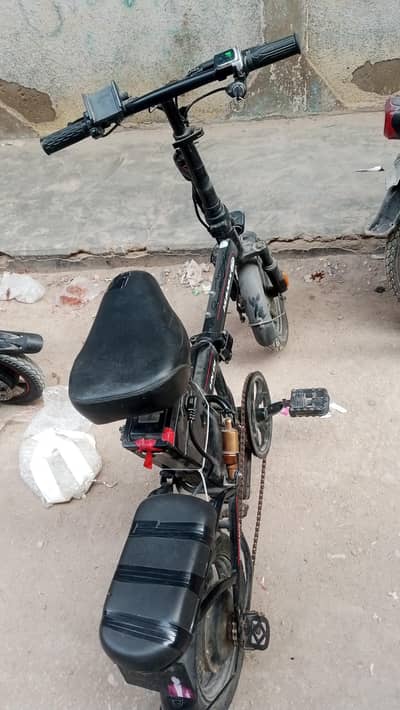 electric cycle use like new