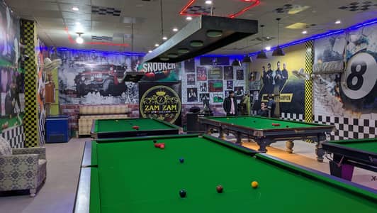 runnig bussins for sale snooker club in multn new multan