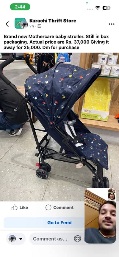 Baby Stroller Mothercare brand