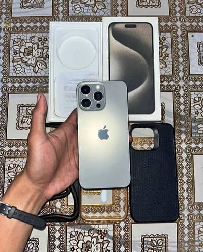 Apple iPhone 15 Pro Max 256Gb PTA Approved WhatsApp Contact