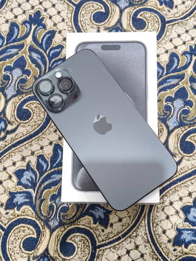 Iphone 15 pro max 256gb LLA PTA approved Full Box