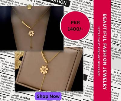 Little Daisy Pendant Necklace