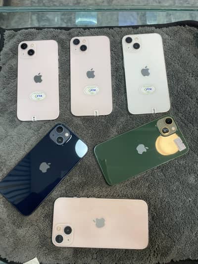 13jv 128gb non active-apple warranty 10/10 water pack