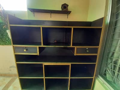 Book cupboard with 9 cabins