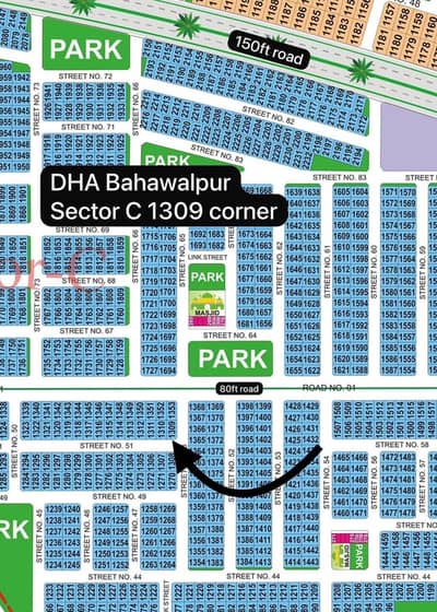 10 Marla Corner Plot Available For Sale