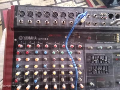 DJ sound sale 12/12 Sp4 with dsp 12 chanal mixer