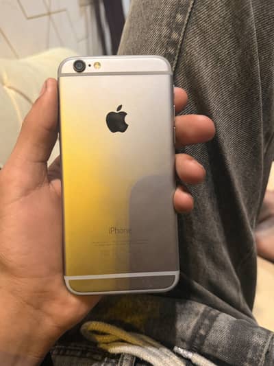 Iphone 6s silver color non pta