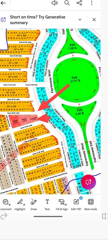 6-Marla COMMERCIAL Possession Plot In Silver City Housing Scheme Rawalpindi, Prime Block