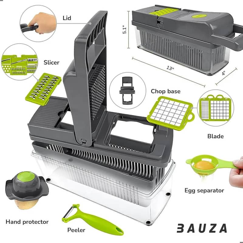 Multi Function Vegetable & fruit chopper 6